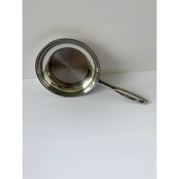 Wolfgang Puck 8" Omelet Skillet Frying Pan Stainless Steel Bistro Elite Collect - Picture 2 of 16